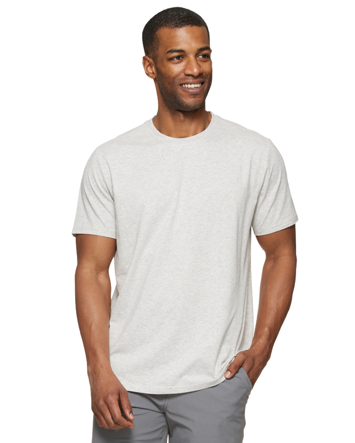 Essential Stretch Comfort Ss Crewneck Tee