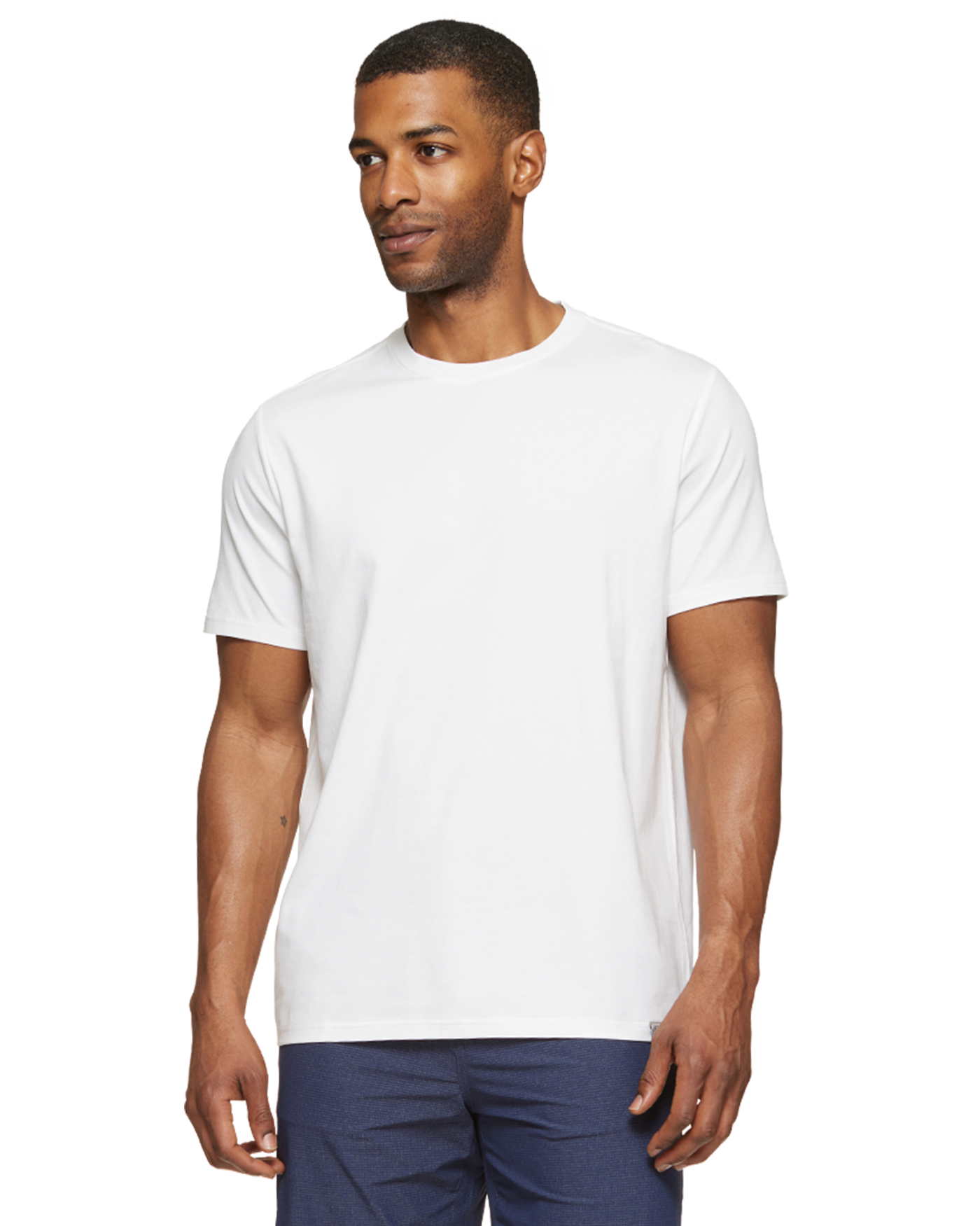 Essential Stretch Comfort Ss Crewneck Tee