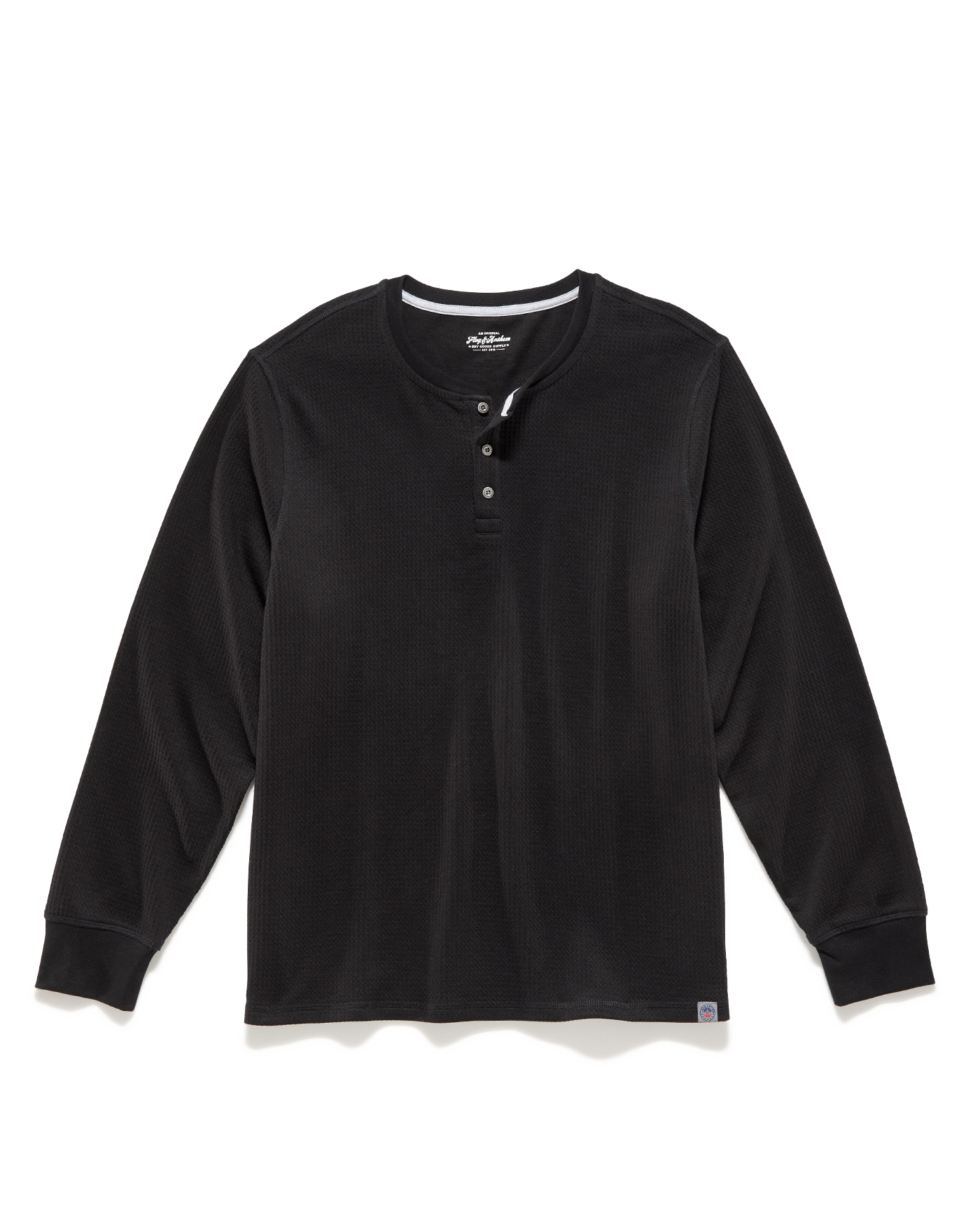 Chatsworth Ls Soft Waffle Henley