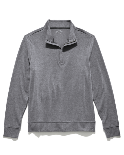 Hero Solid Twill 1/4 Zip Mock Neck