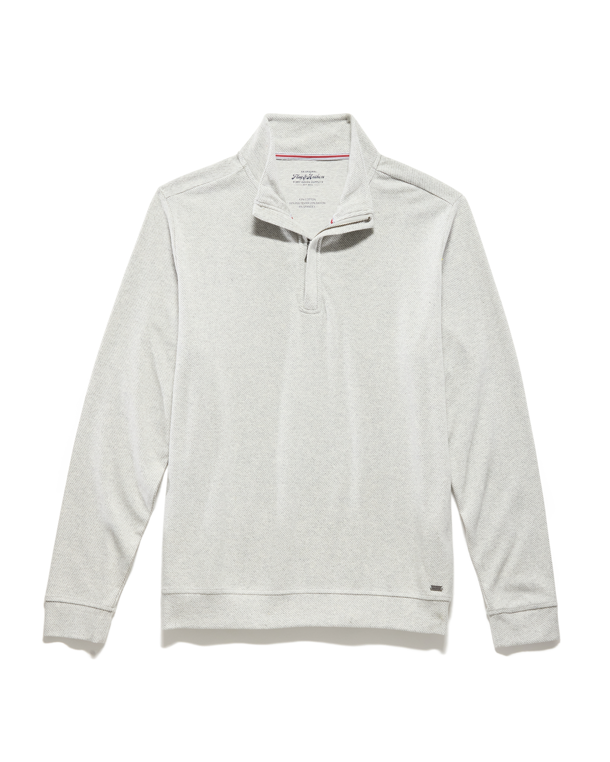 Hero Solid Twill 1/4 Zip Mock Neck