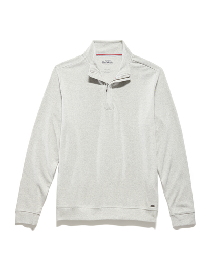 Hero Solid Twill 1/4 Zip Mock Neck