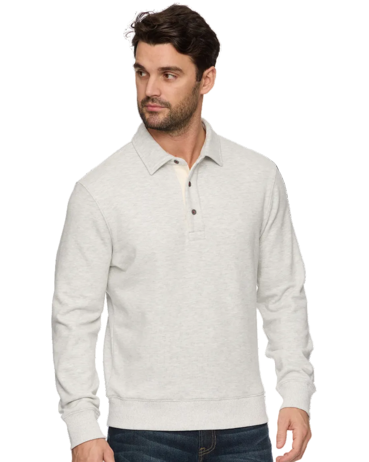 Newton Fleece LS Polo