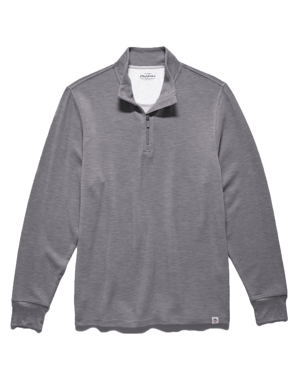 Summit Super Soft Waffle 1/4 Mock Neck