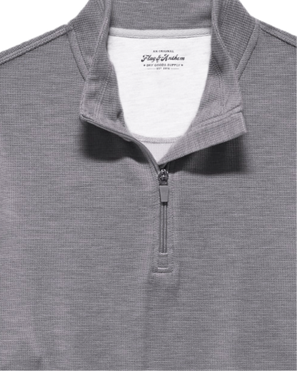 Summit Super Soft Waffle 1/4 Mock Neck