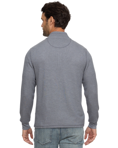 Summit Super Soft Waffle 1/4 Mock Neck