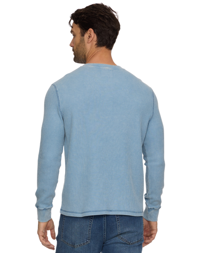Vintage Soft Waffle Henley