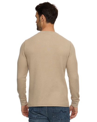Vintage Soft Waffle Henley