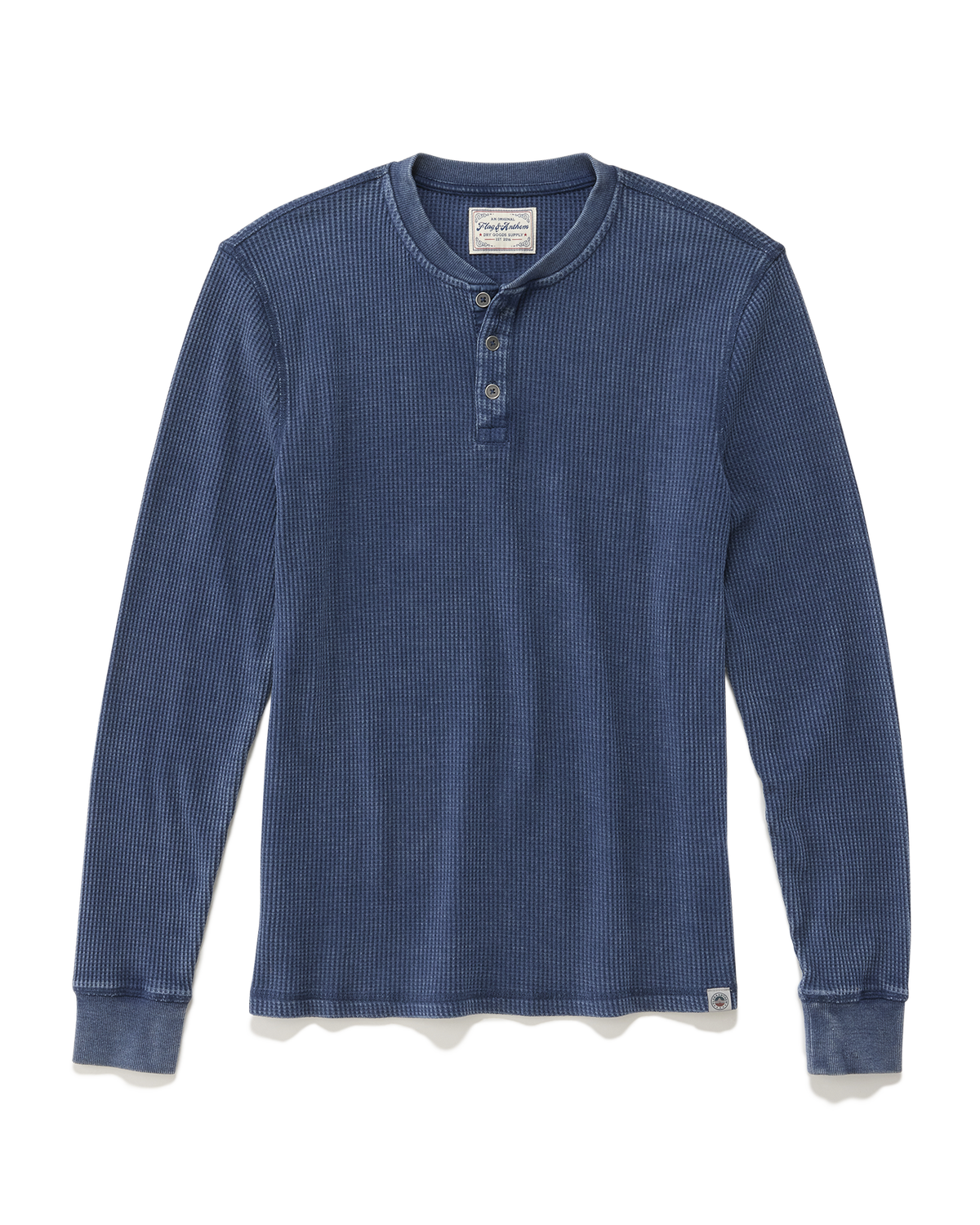 Vintage Soft Waffle Henley