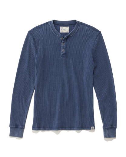 Vintage Soft Waffle Henley