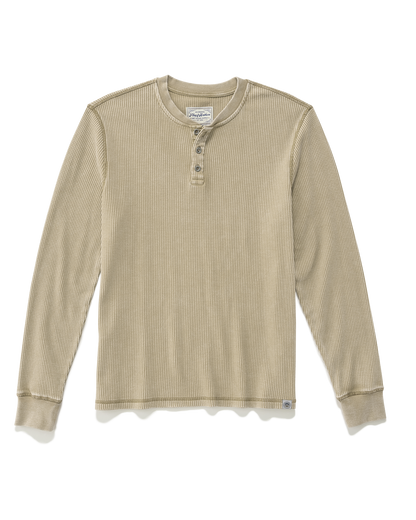 Vintage Soft Waffle Henley
