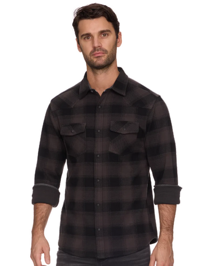 Premont LS Western Hero Knit Flannel