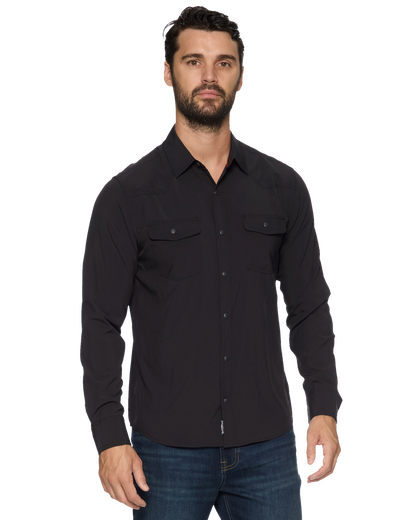 Longmont Ls Performance Western Shirt