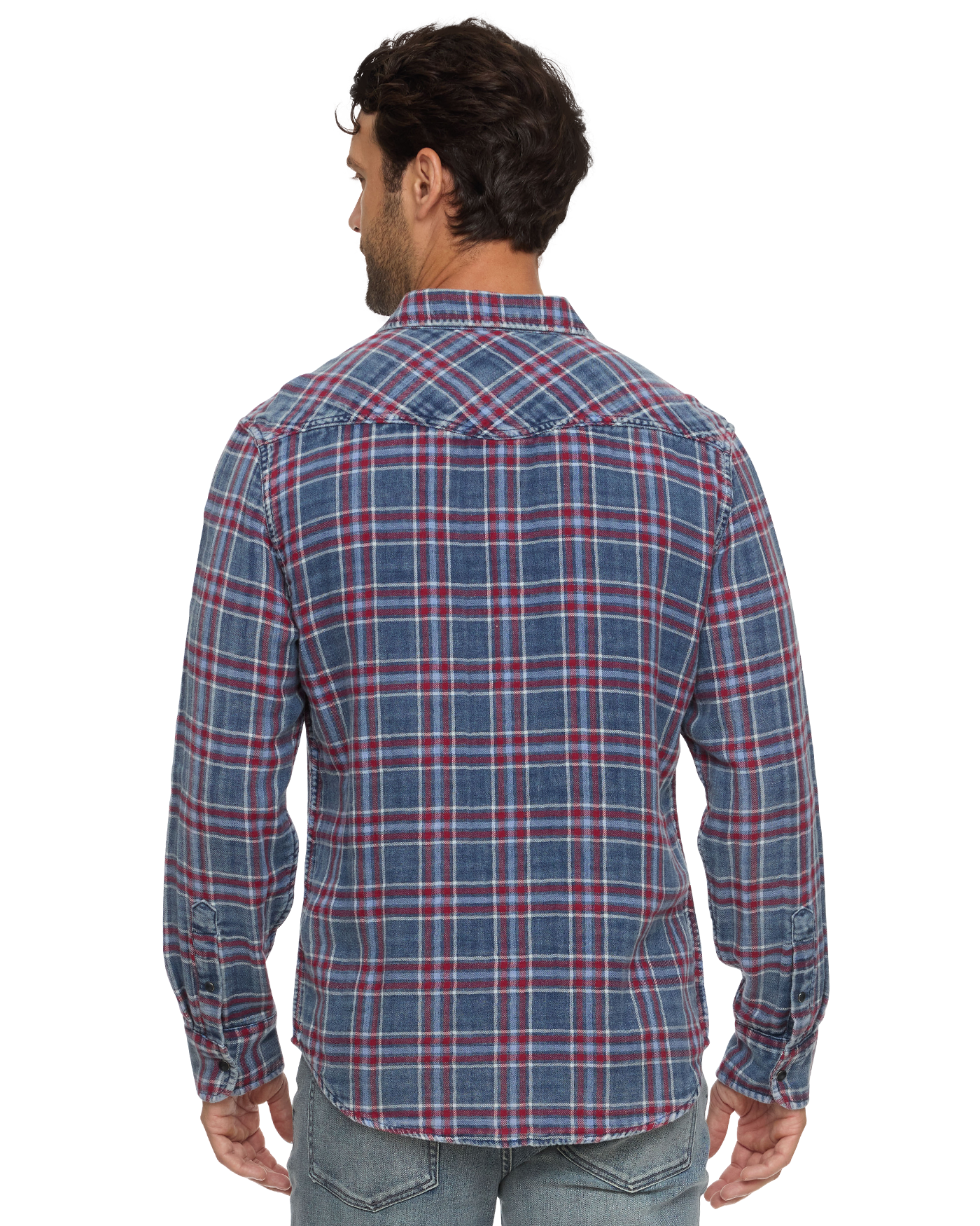 Marbury LS Double Layer Western Shirt