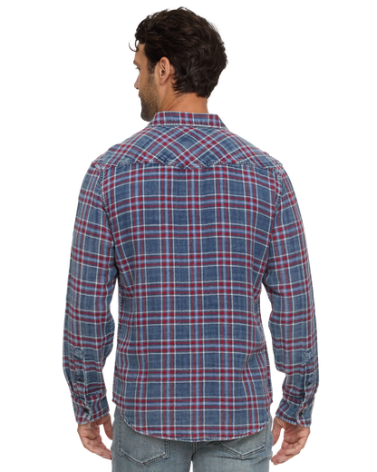 Marbury LS Double Layer Western Shirt