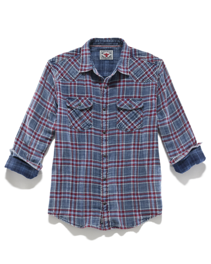 Marbury LS Double Layer Western Shirt