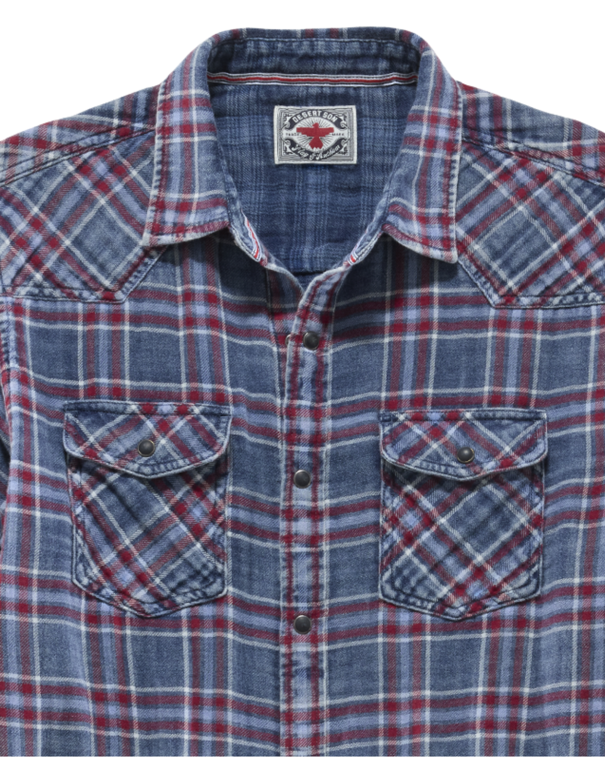 Marbury LS Double Layer Western Shirt