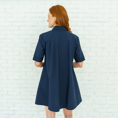 Penny Dress Navy