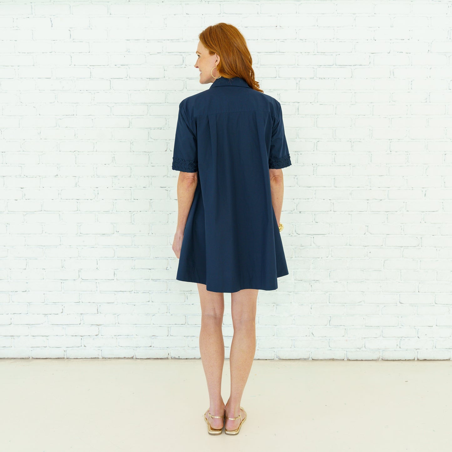 Penny Dress Navy