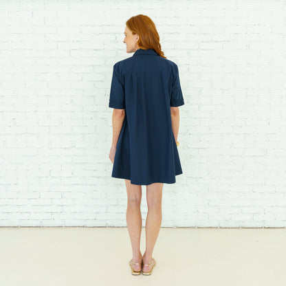 Penny Dress Navy