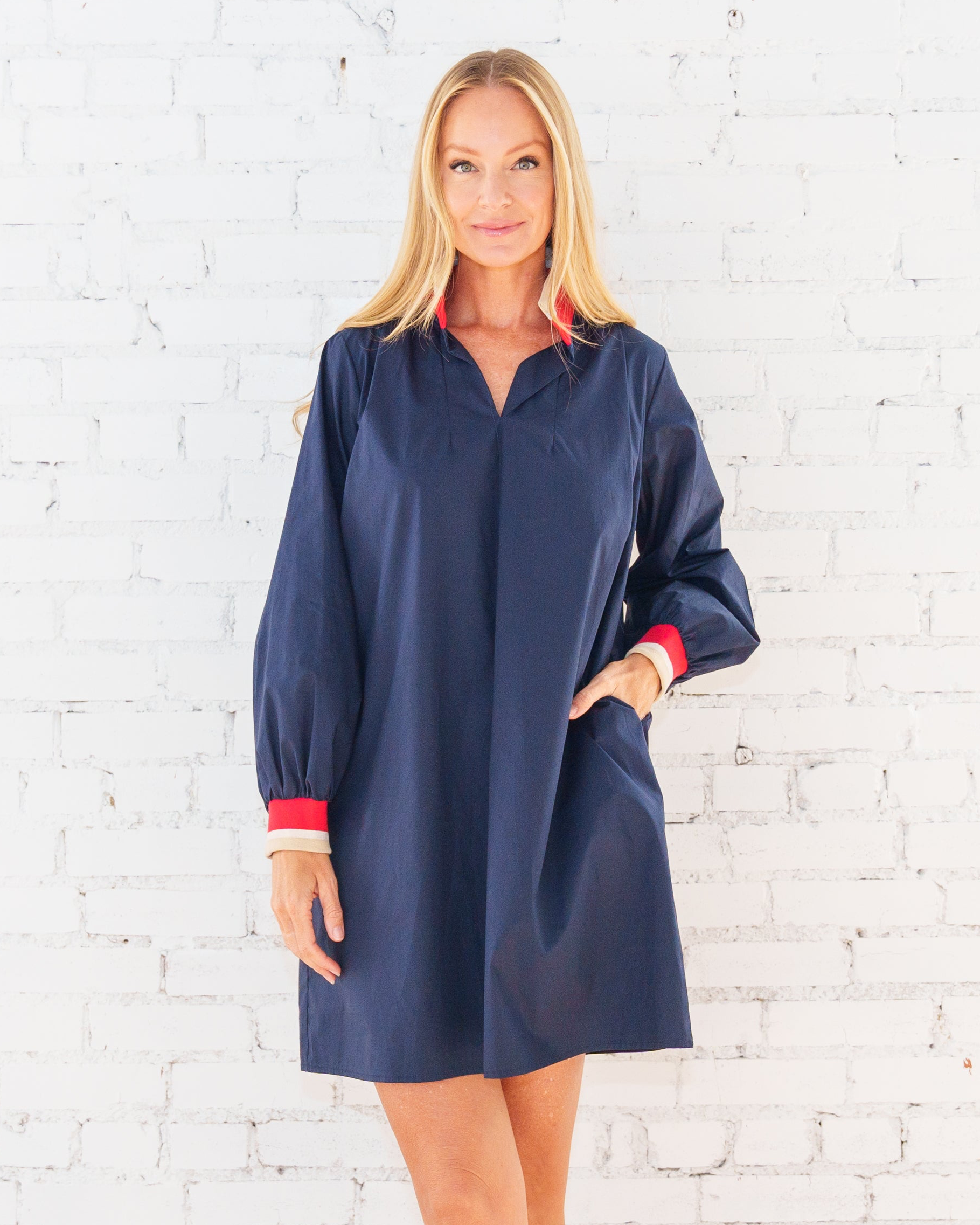 Reece Dress Navy Size 1