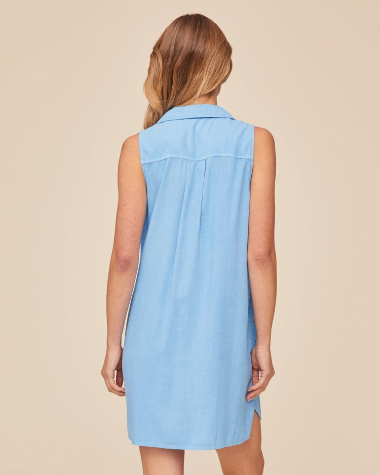 Sleeveless A-Line Dress