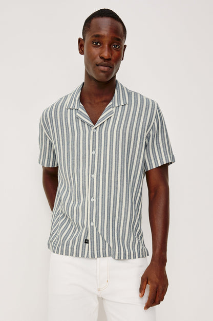 FIELDER - MARINE WHITE STRIPE
