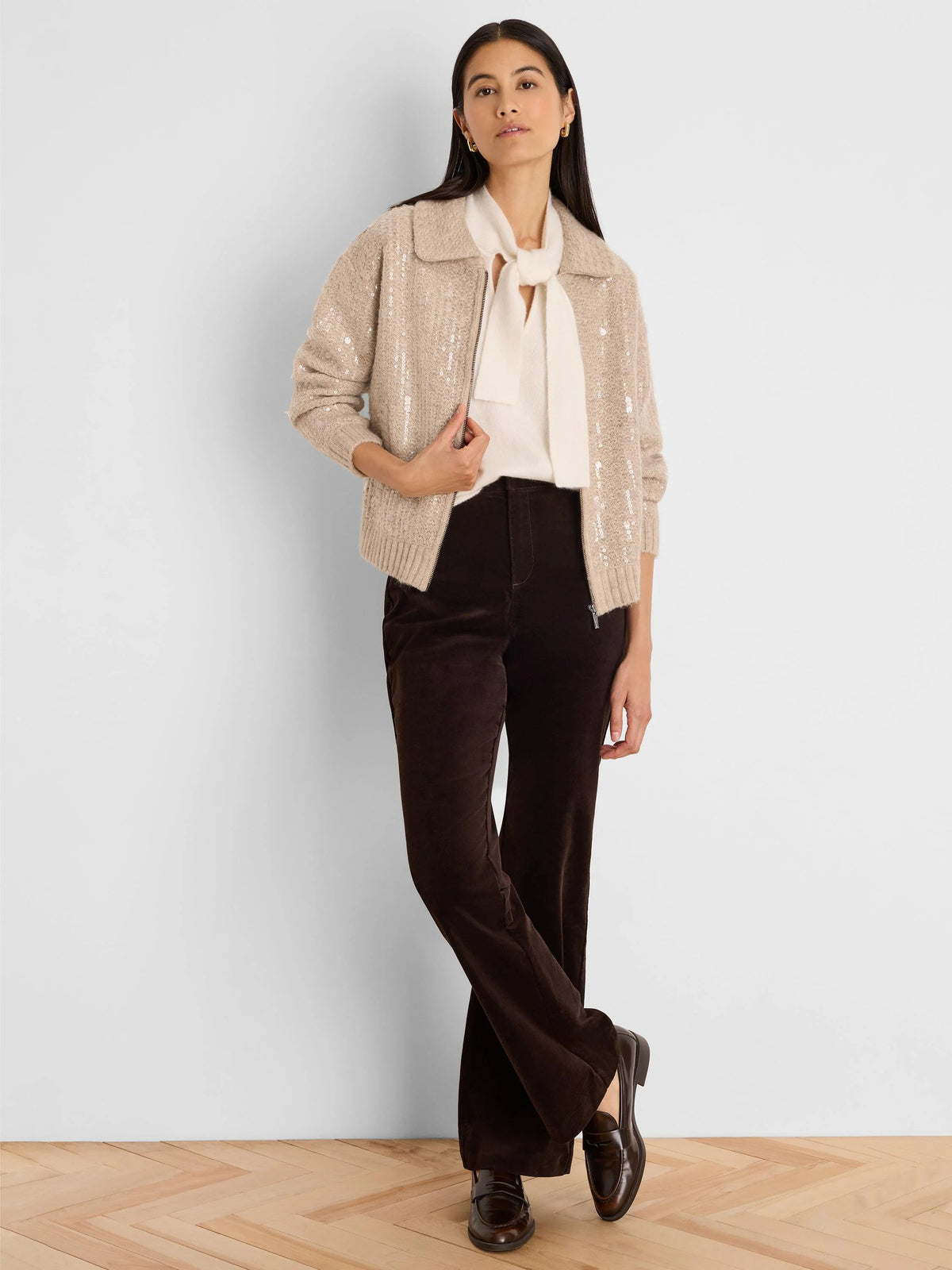 Shimmer Knit Jacket