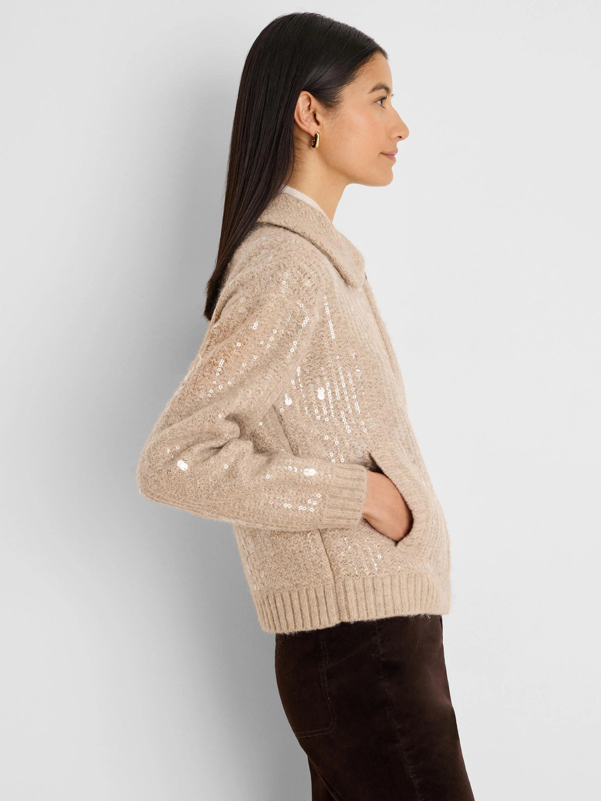 Shimmer Knit Jacket
