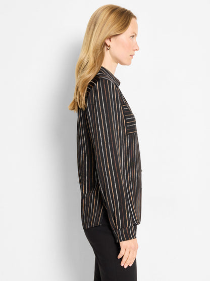 Mini Painted Stripe Shirt