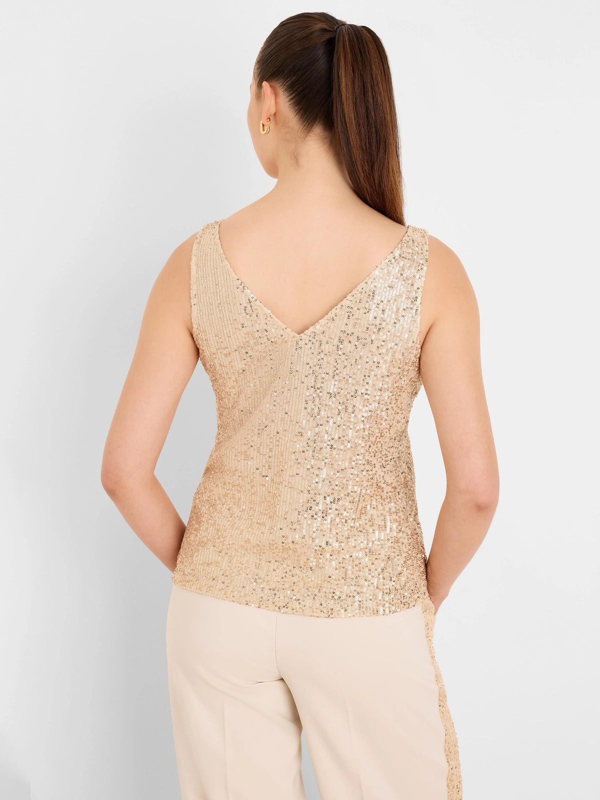 Sequin Knit Tank