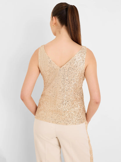 Sequin Knit Tank
