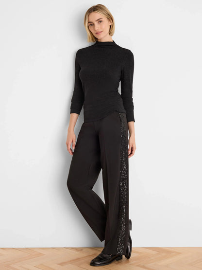 Everyday Sparkle Ruched Top