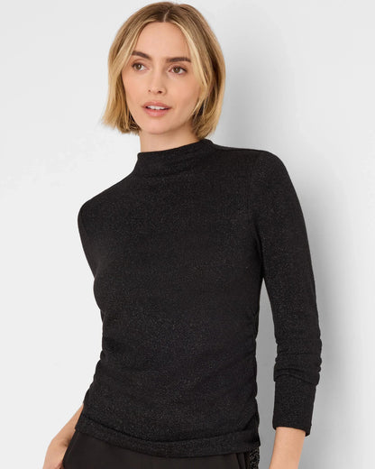 Everyday Sparkle Ruched Top