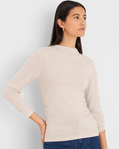 Everyday Sparkle Ruched Top