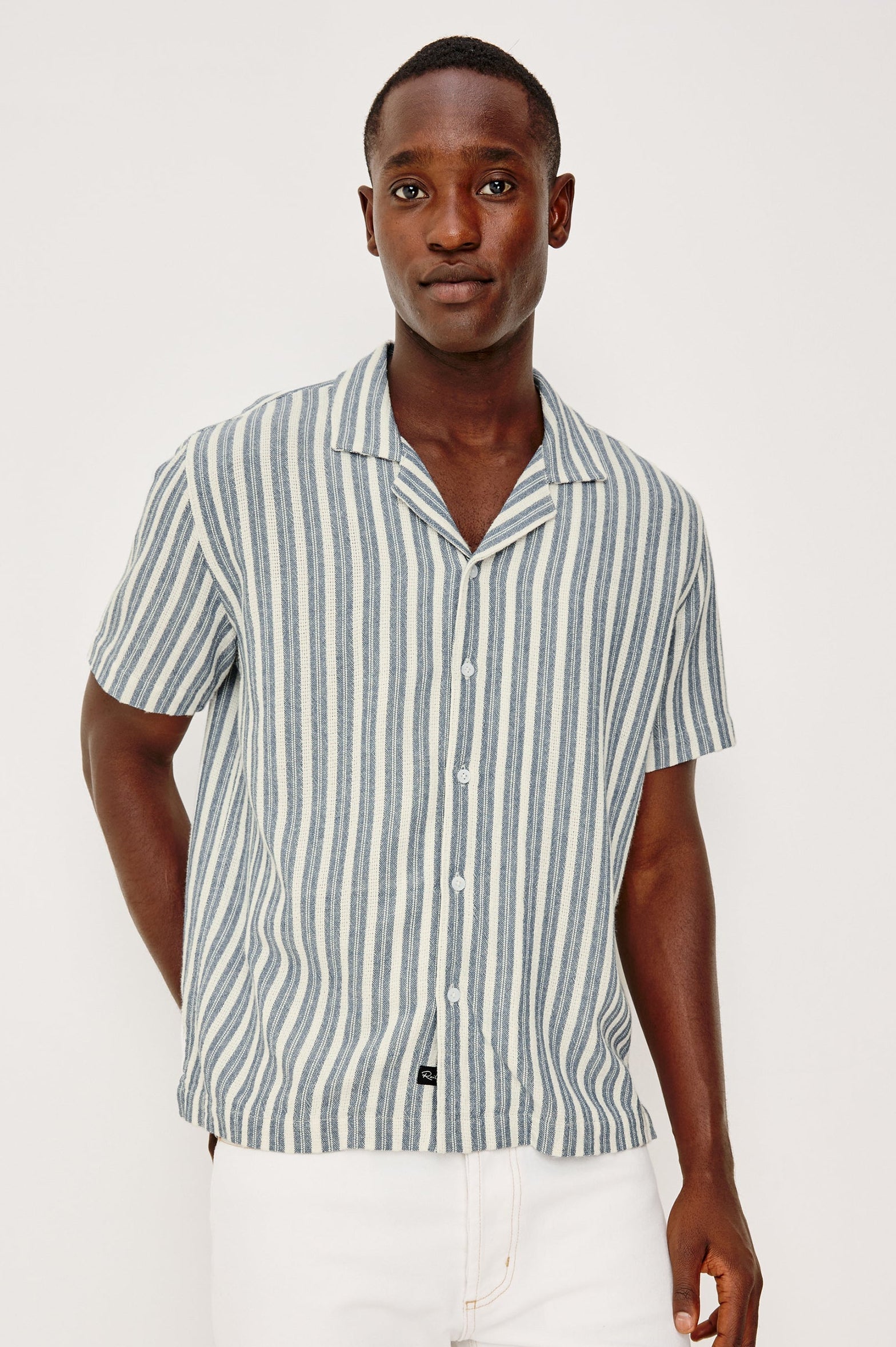 FIELDER - MARINE WHITE STRIPE