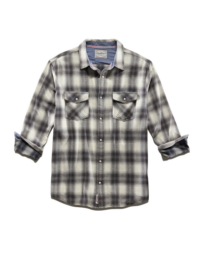Alma LS Vintage Wash Flannel Shirt