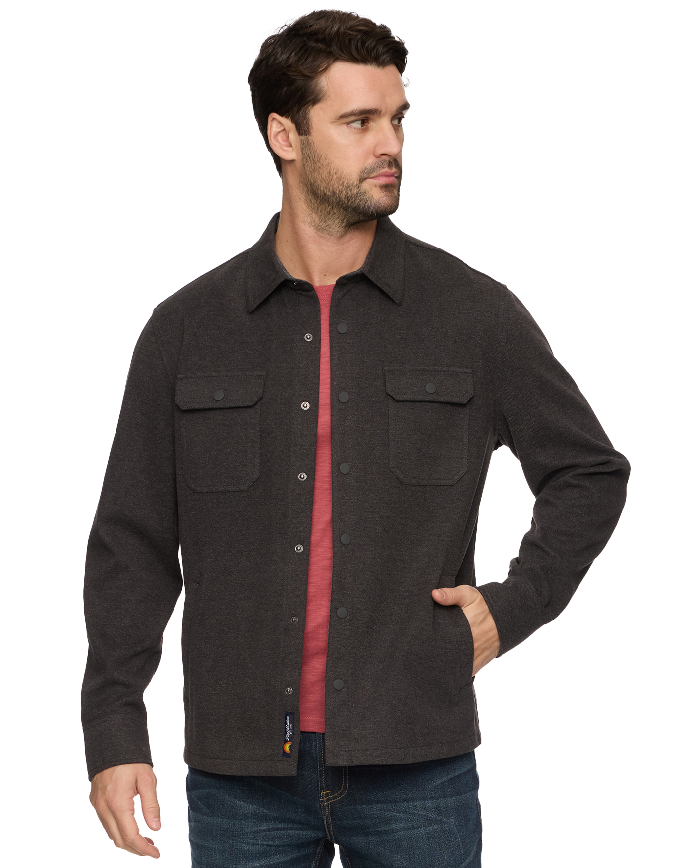 HAMLIN STRETCH TWILL SHIRT JACKET