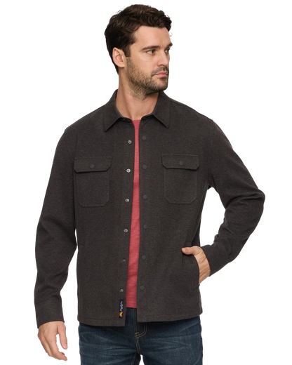 HAMLIN STRETCH TWILL SHIRT JACKET