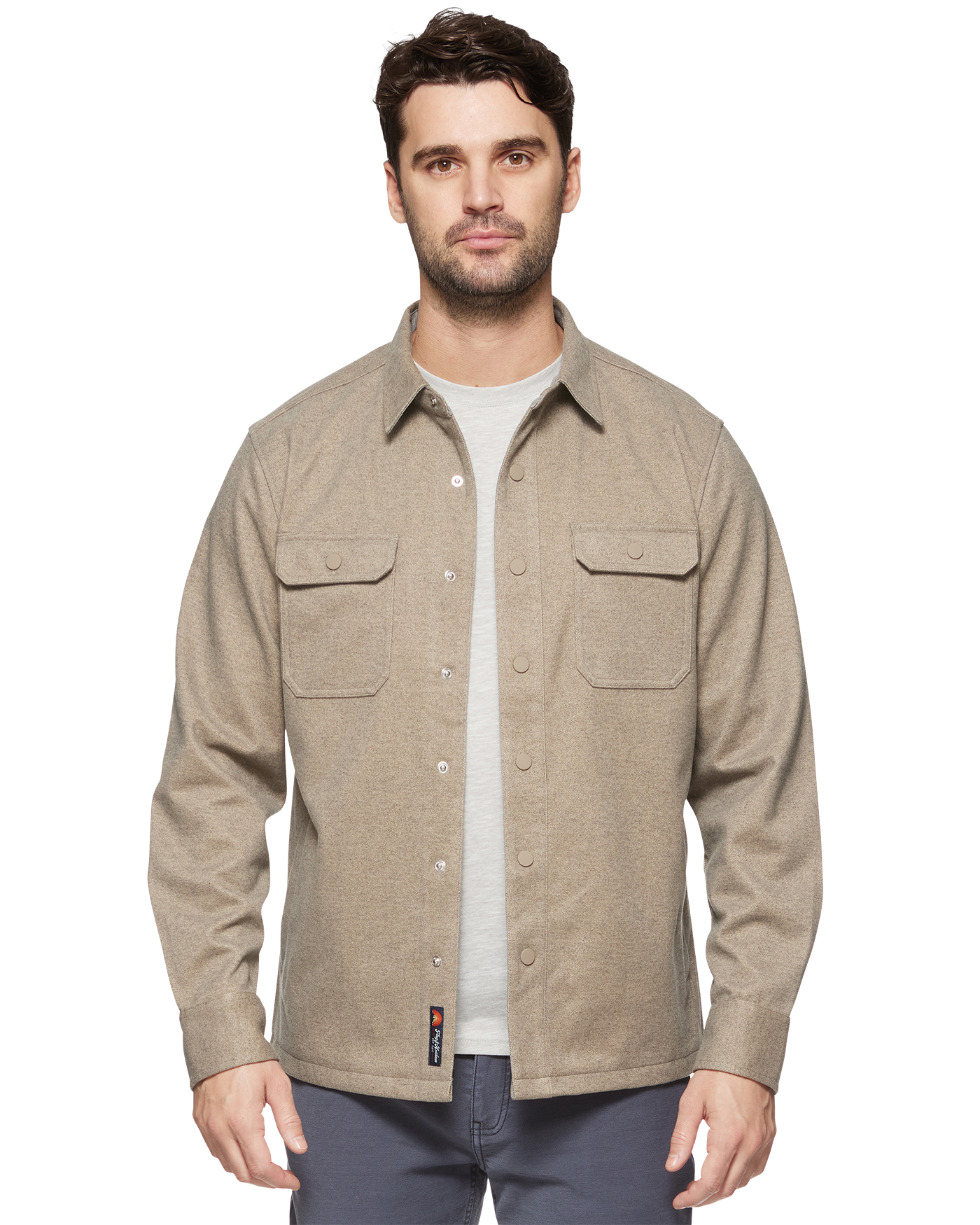HAMLIN STRETCH TWILL SHIRT JACKET