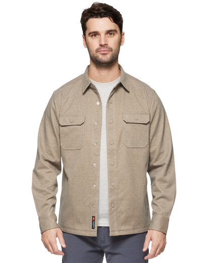 HAMLIN STRETCH TWILL SHIRT JACKET