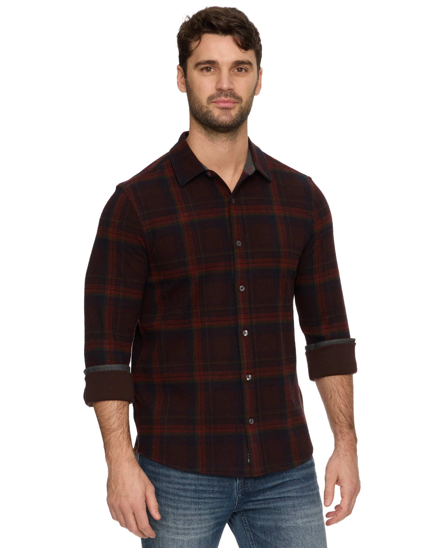 Porter Ls Hero Knit Flannel