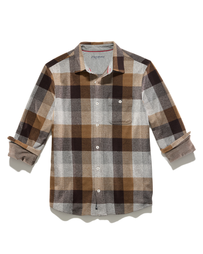 Mathis Ls Box Plaid Hero Knit Flannel