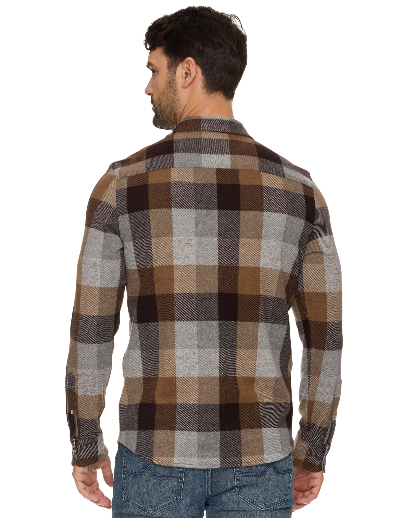 Mathis Ls Box Plaid Hero Knit Flannel
