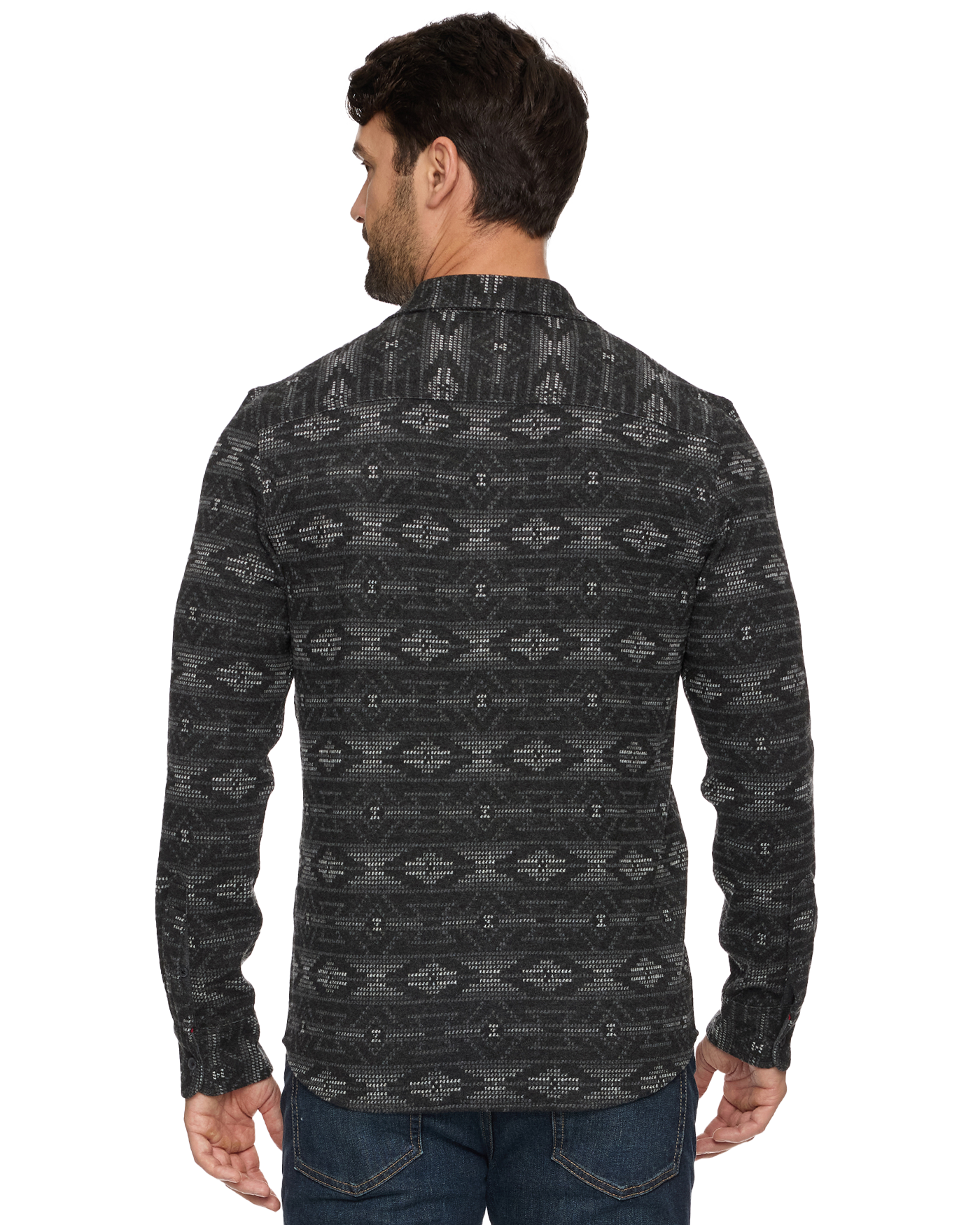 Baker Ls Southwest Hero Knit Flannel