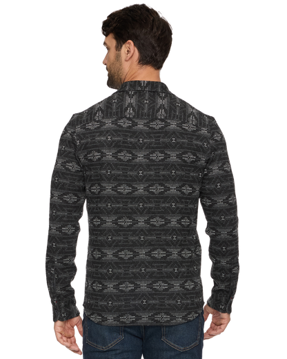 Baker Ls Southwest Hero Knit Flannel