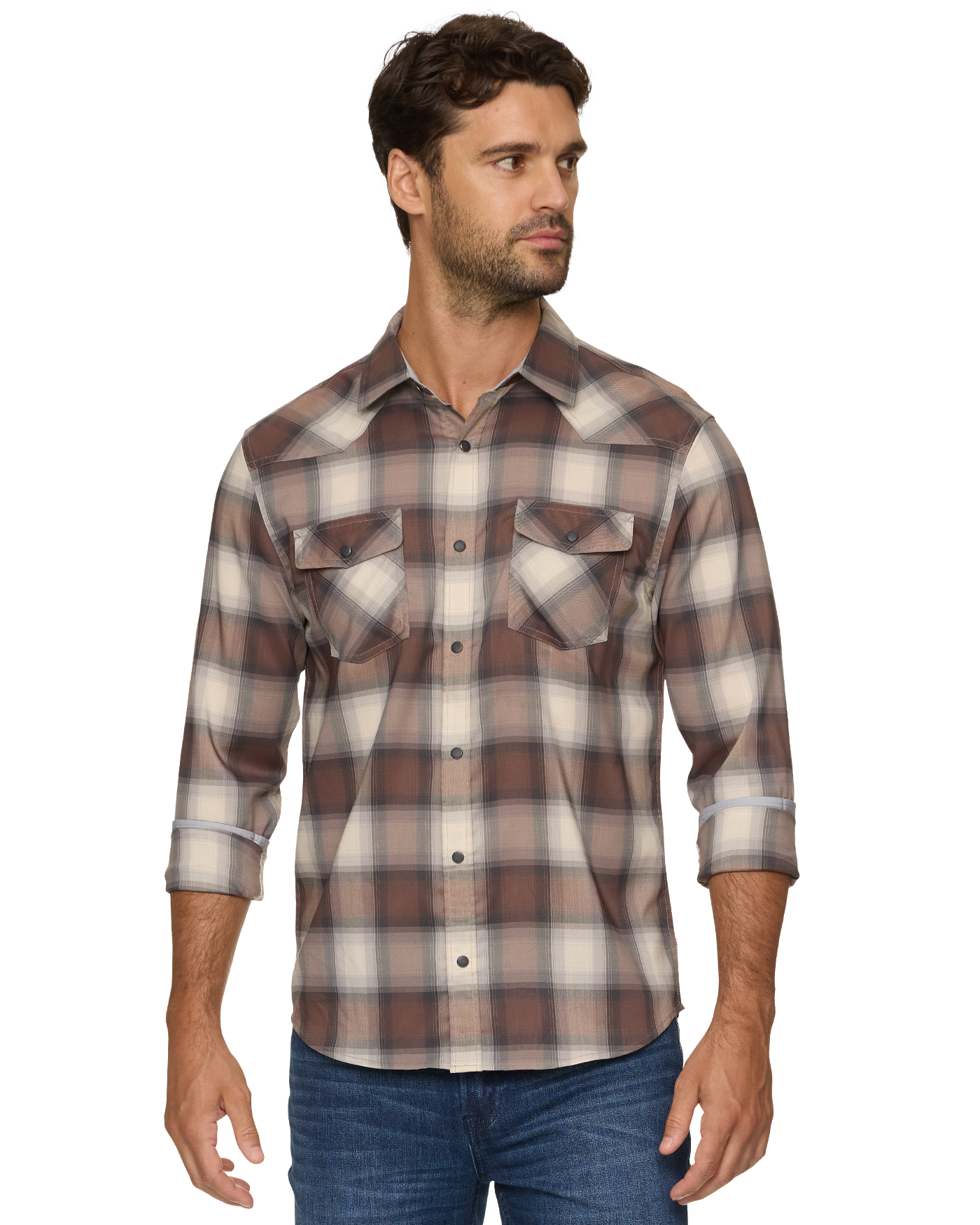 Topeka Ls Outdoor Performance Western Shirt