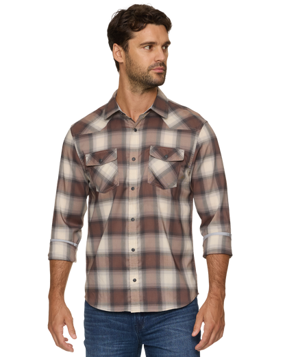 Topeka Ls Outdoor Performance Western Shirt