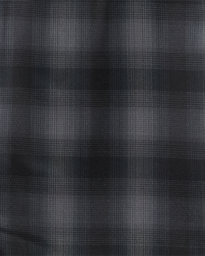 Bluffs Ls Outdoor Performance Western Shirt in gray black checkered by FLAG & ANTHEM