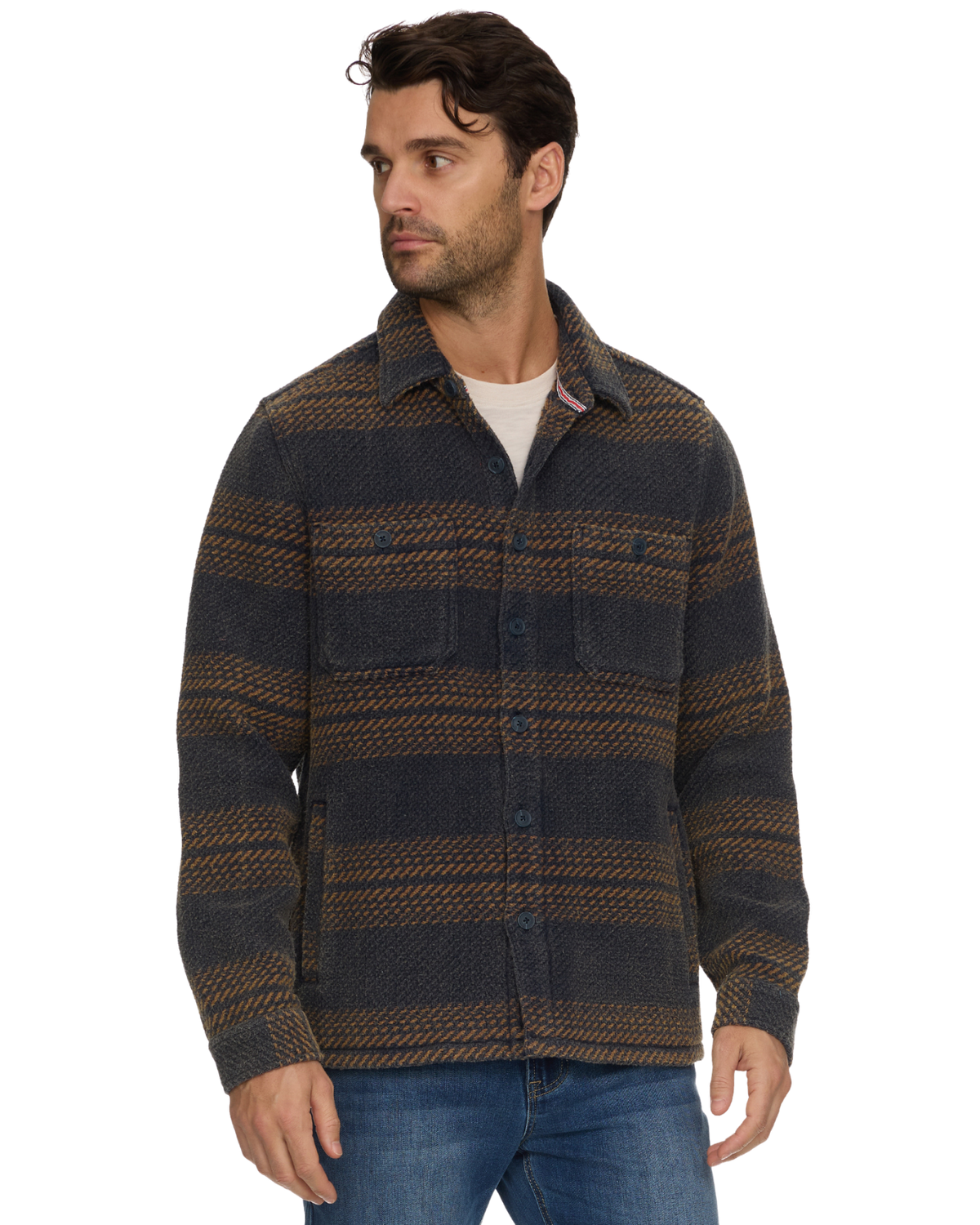 Coaling Vintage Wash Textured Twill Jacket